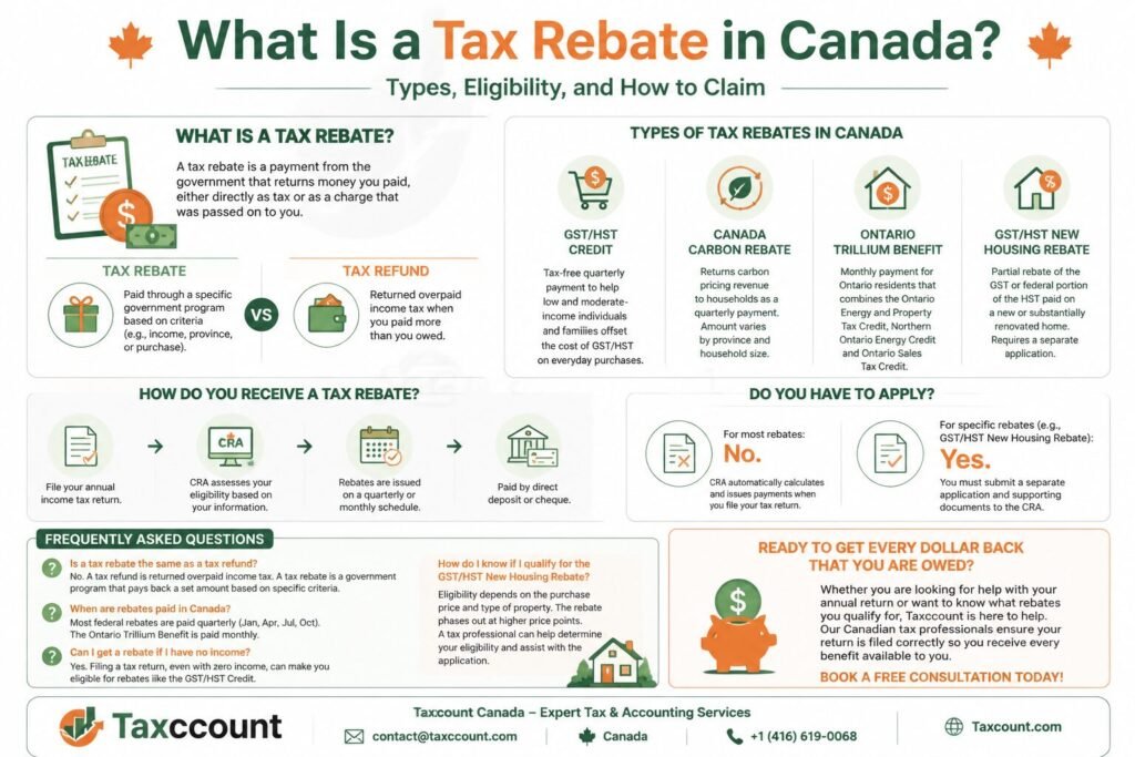 Tax Rebate in Canada